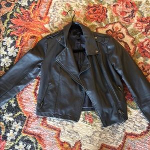 Forever 21 Lavender Faux Leather Jacket
